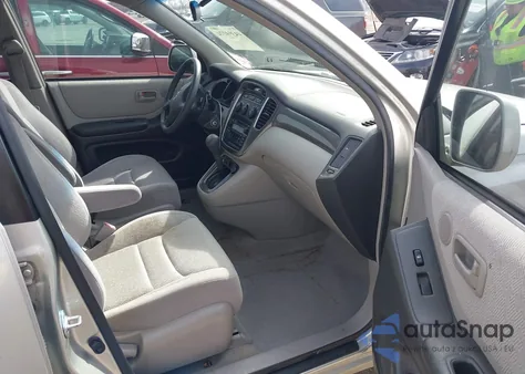 2001 Toyota Highlander from USA, damaged, VIN JTEGD21A210012959